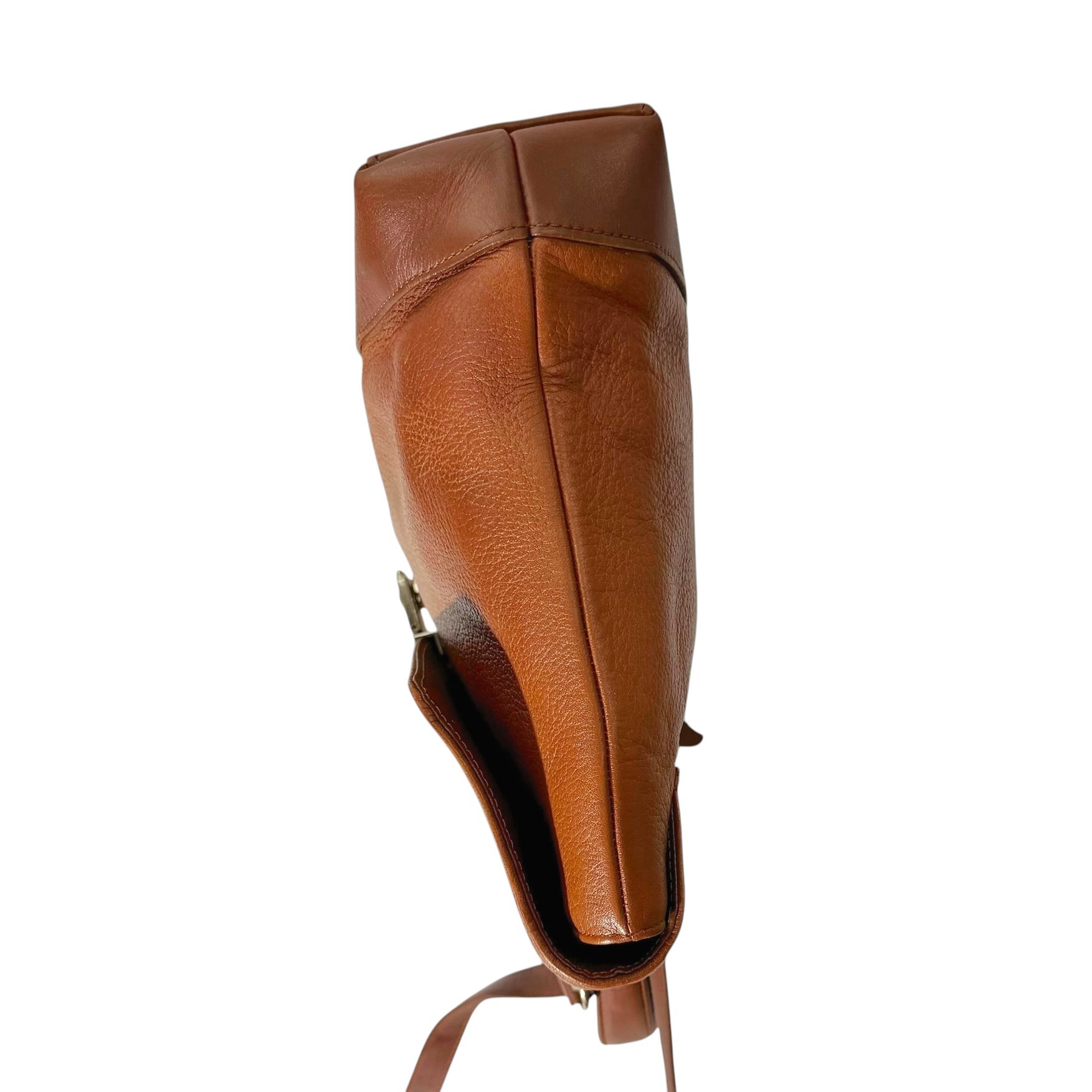Burberry Leather Top Handle Two Way Bag - Image 5