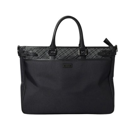 Burberry Leather Strap Business Bag