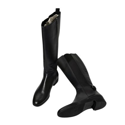 Sergio Rossi Dalston Leather Riding Boots 37