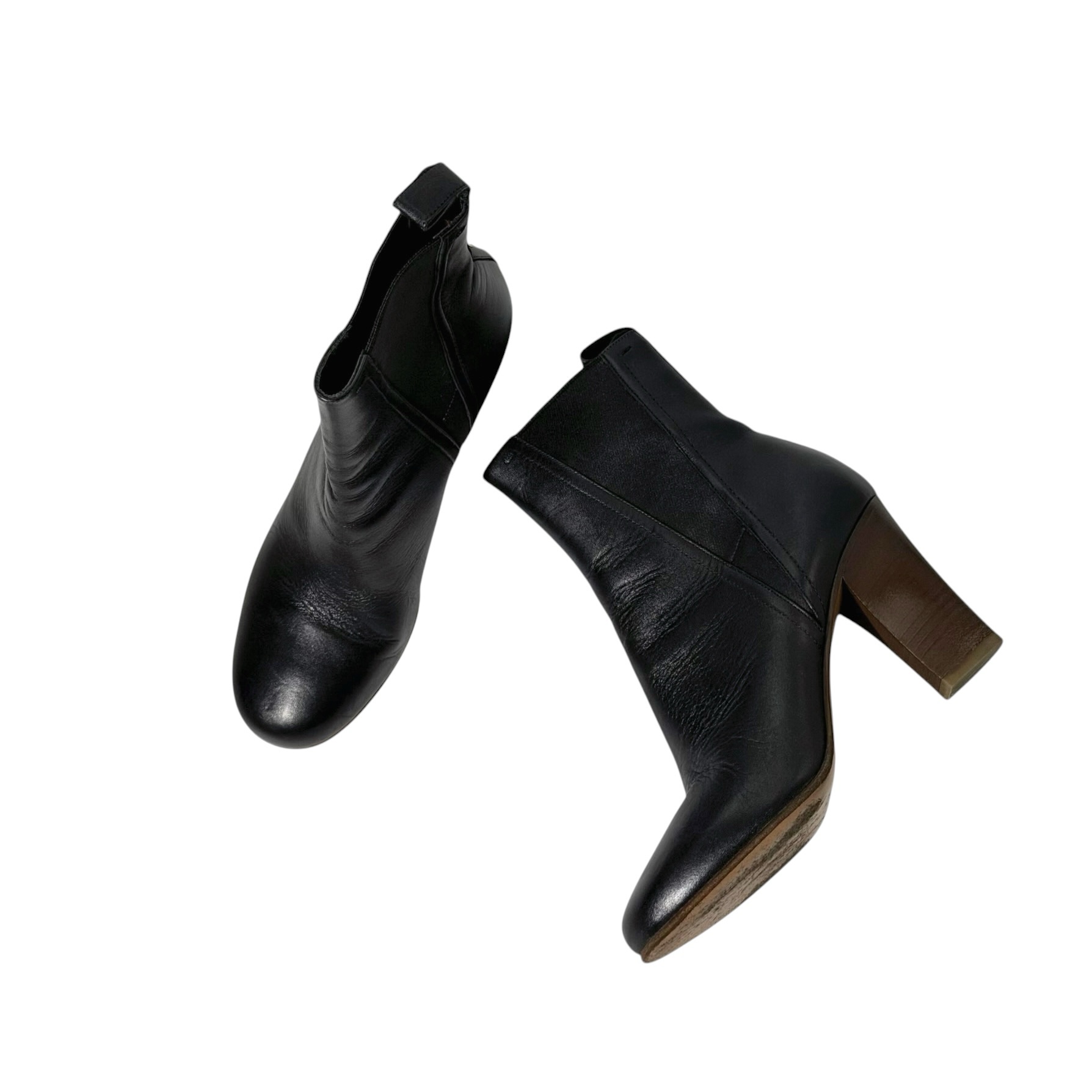 Valentino Rockstud Leather Chelsea Boots 37