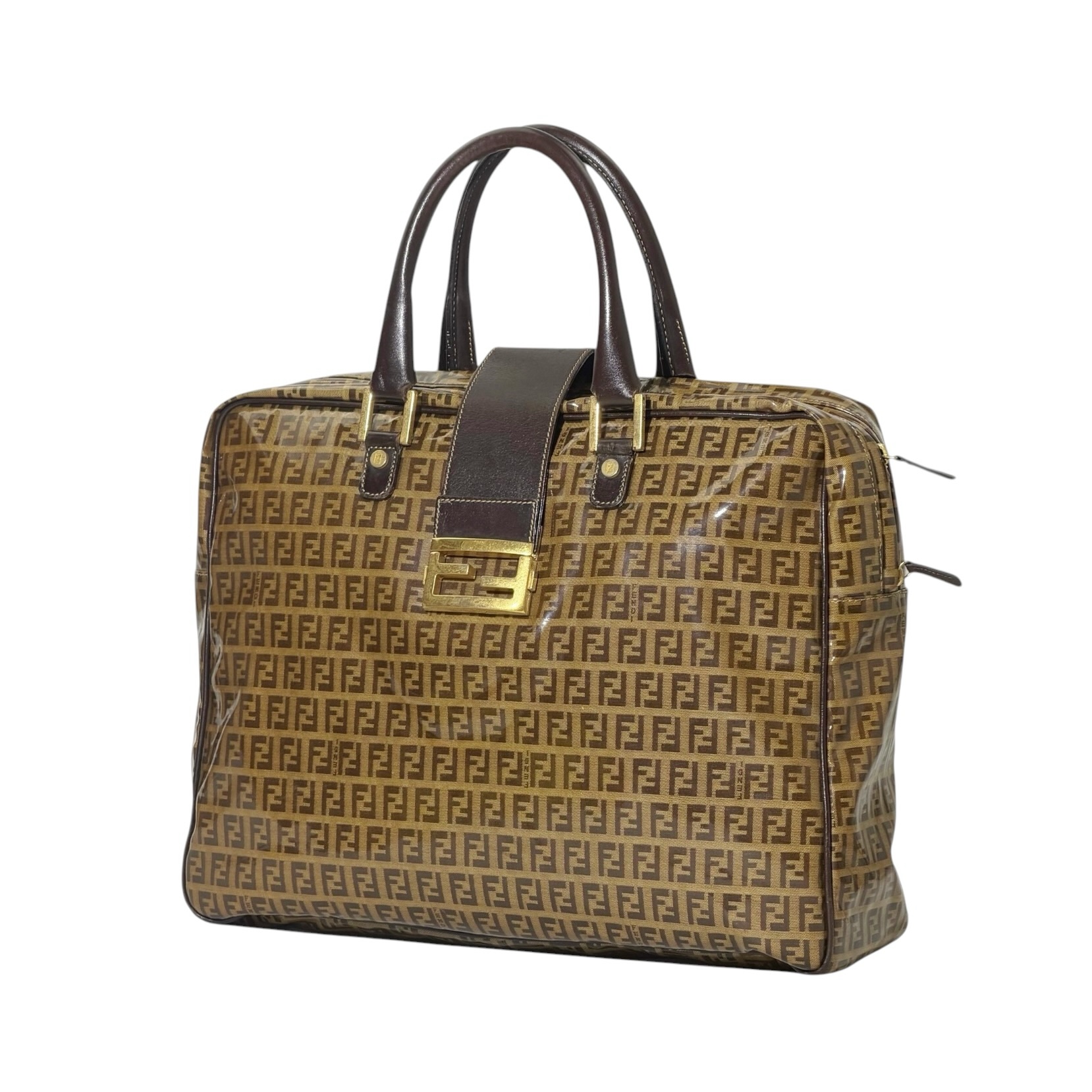 Fendi Zucchino Handbag - Image 3