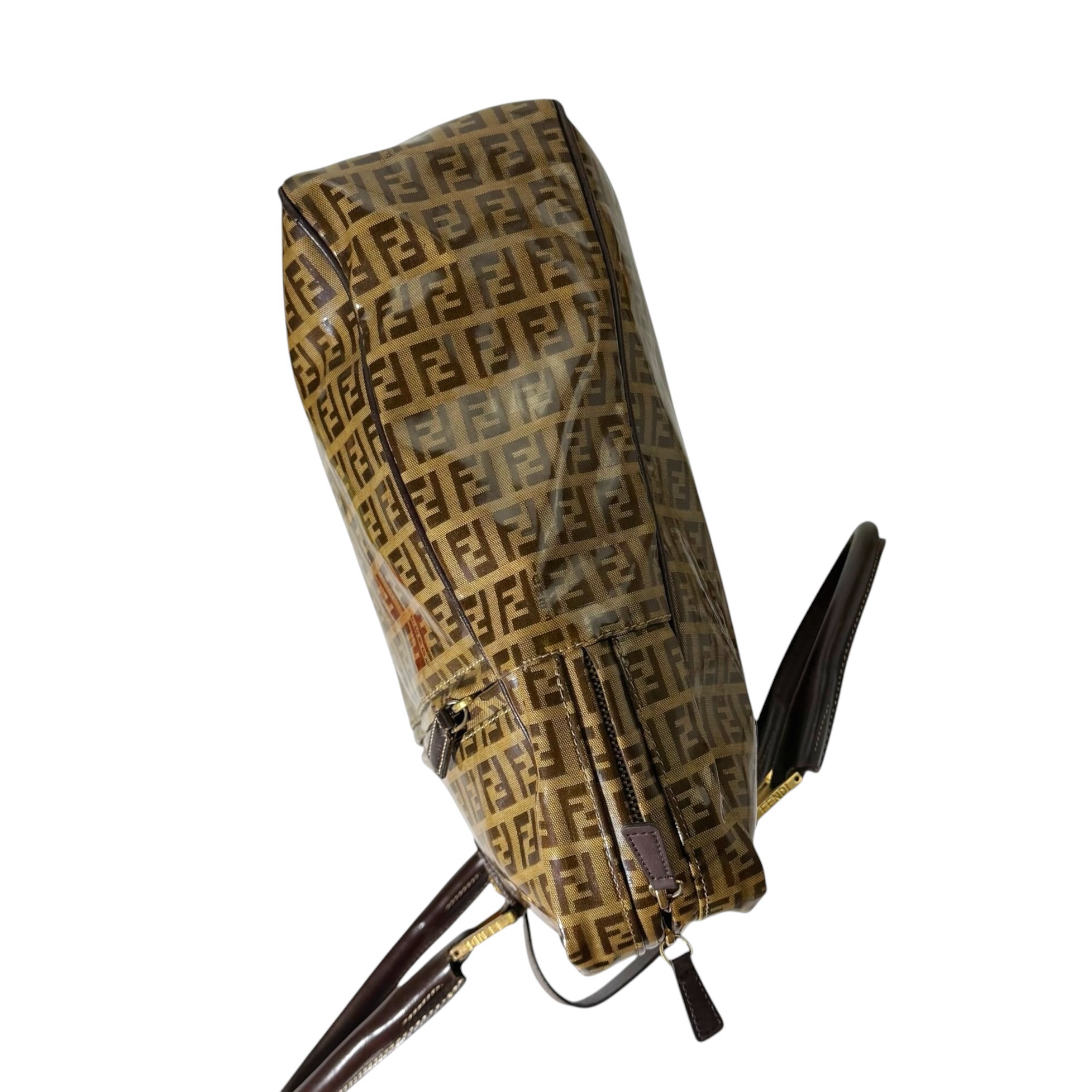 Fendi Zucchino Handbag - Image 5