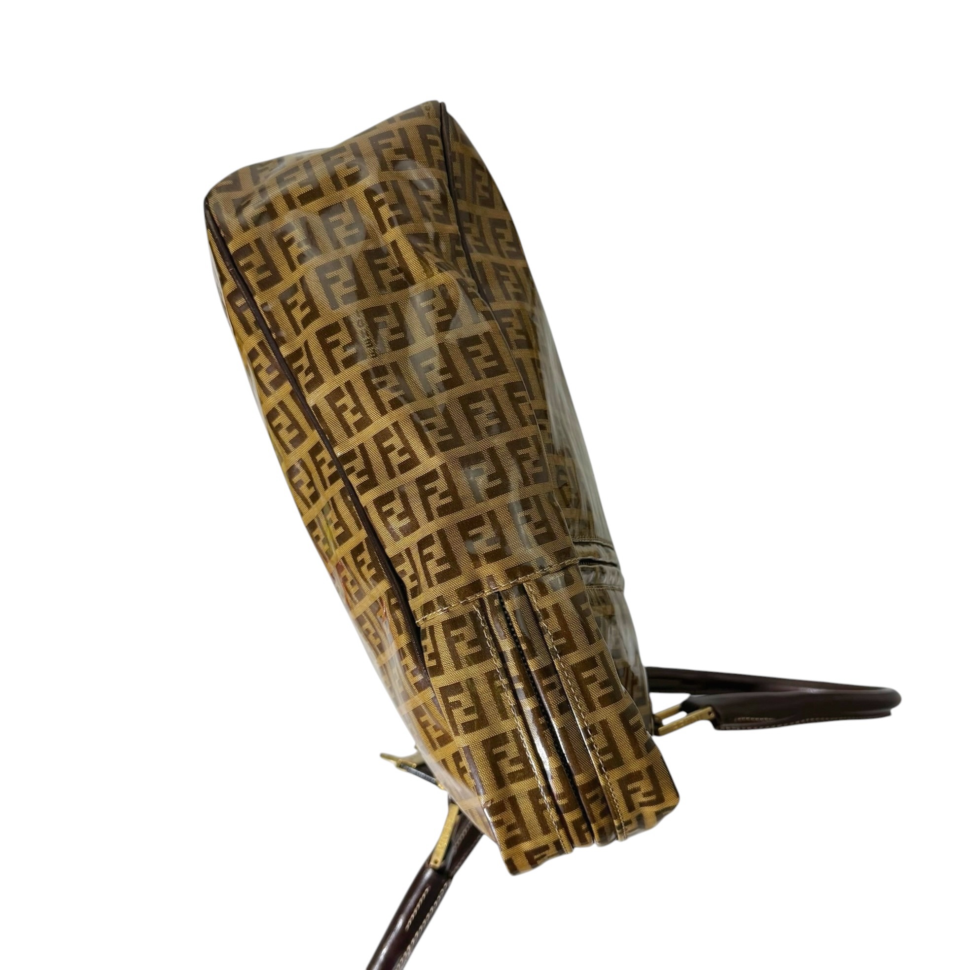 Fendi Zucchino Handbag - Image 4