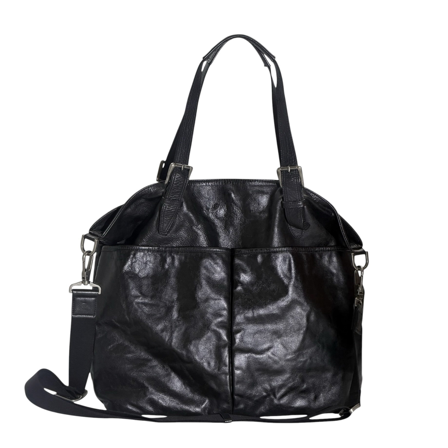 Burberry Soft Leather Two Way Bag