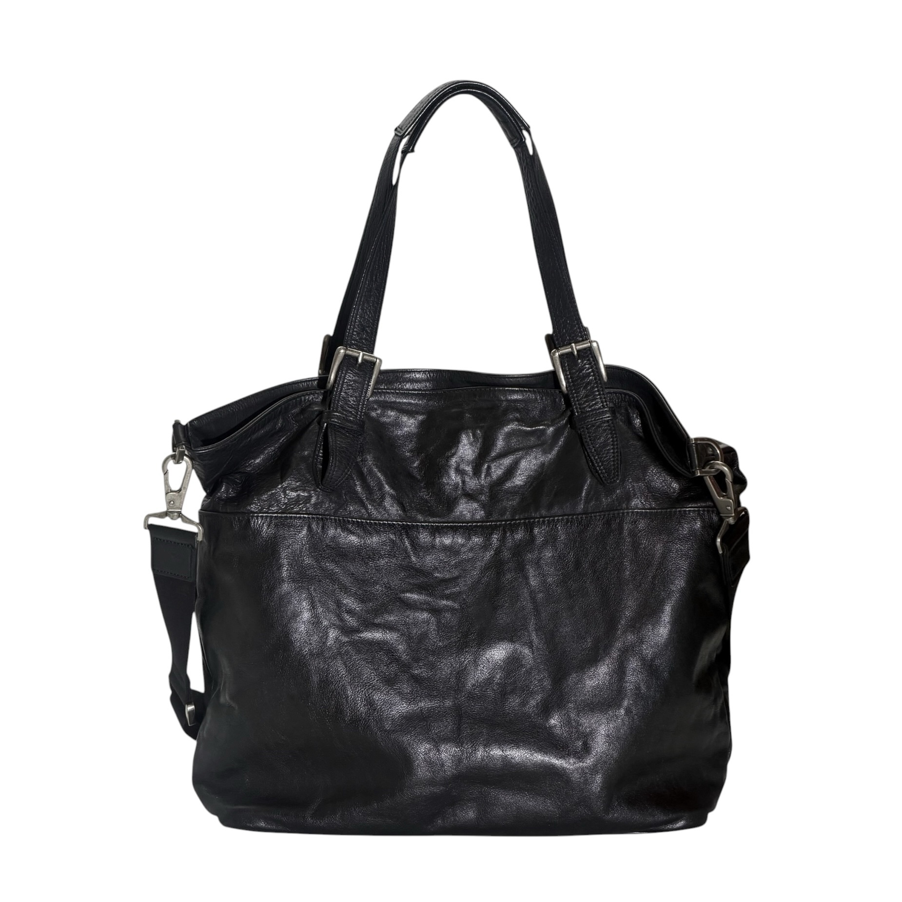 Burberry Soft Leather Two Way Bag - Image 2