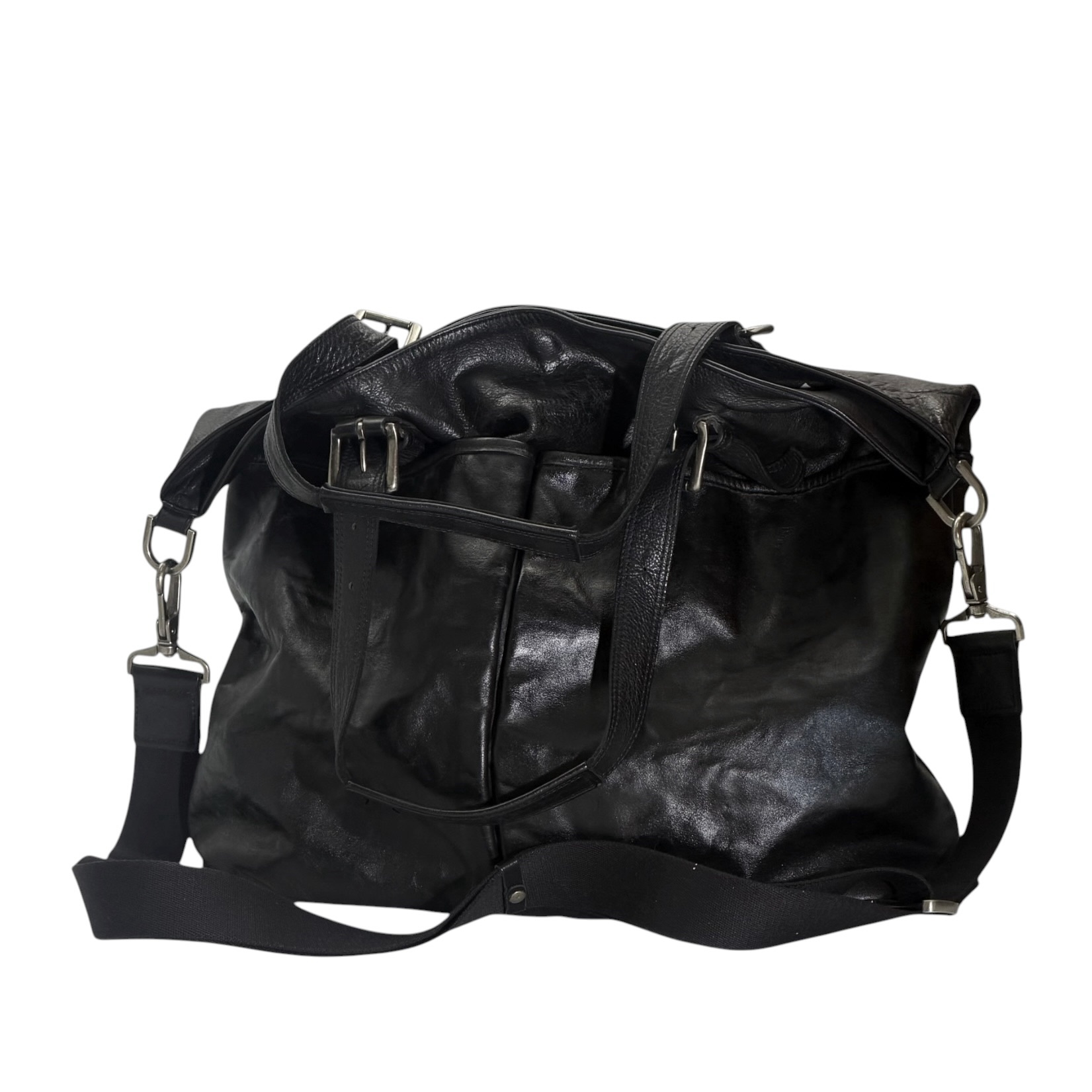 Burberry Soft Leather Two Way Bag - Image 3