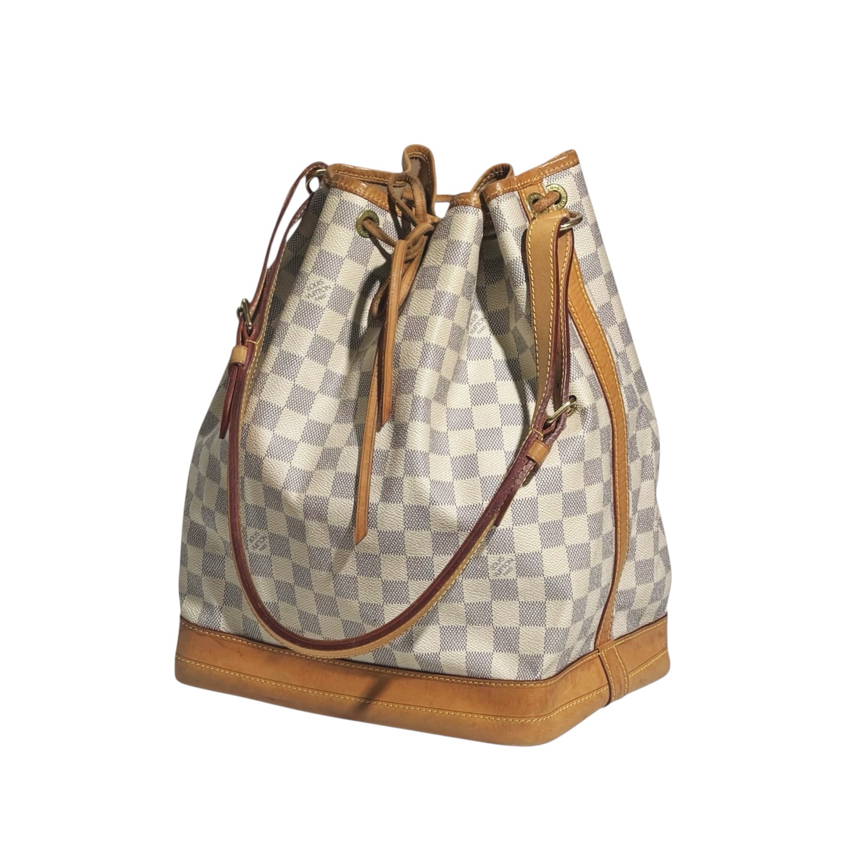 Louis Vuitton Damier Azur Noe Shoulder Bag 1999-2001 - Image 3