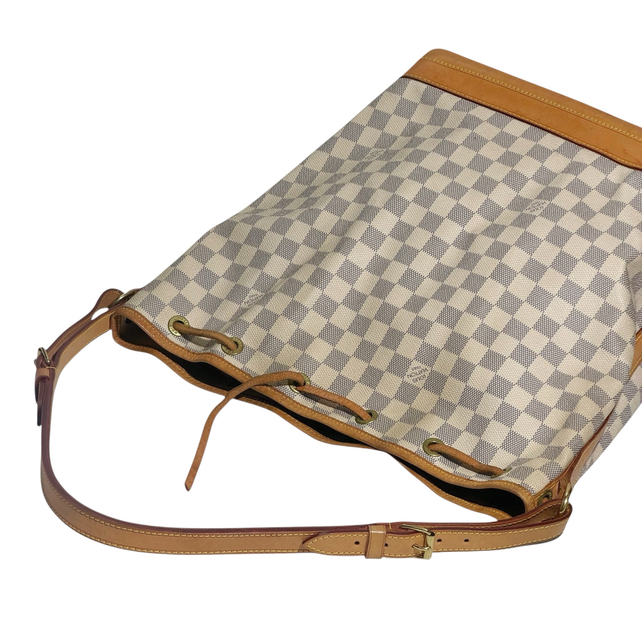 Louis Vuitton Damier Azur Noe Shoulder Bag 1999-2001 - Image 7