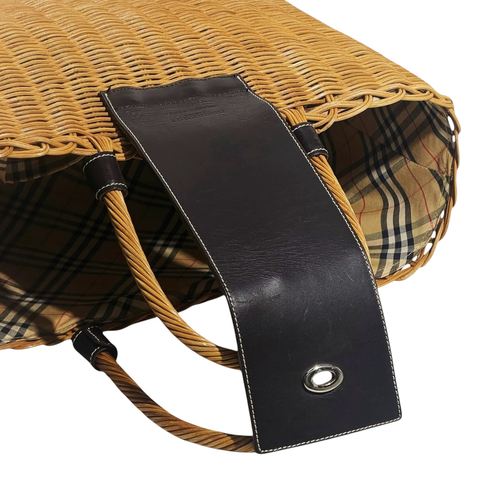 Burberry Bamboo Basket Bag - Image 7