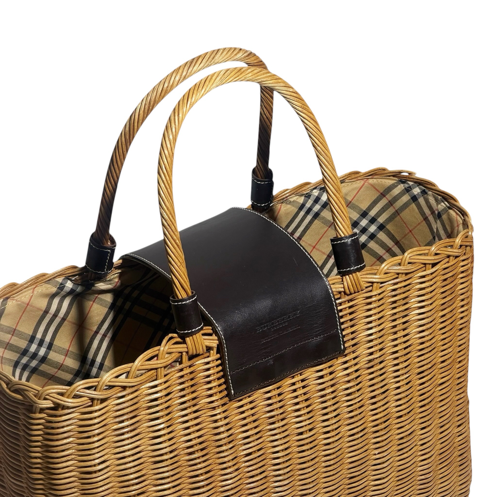 Burberry Bamboo Basket Bag - Image 8