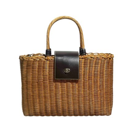 Burberry Bamboo Basket Bag