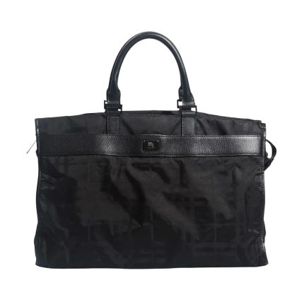 Burberry Leather Strap Nylon Business Bag
