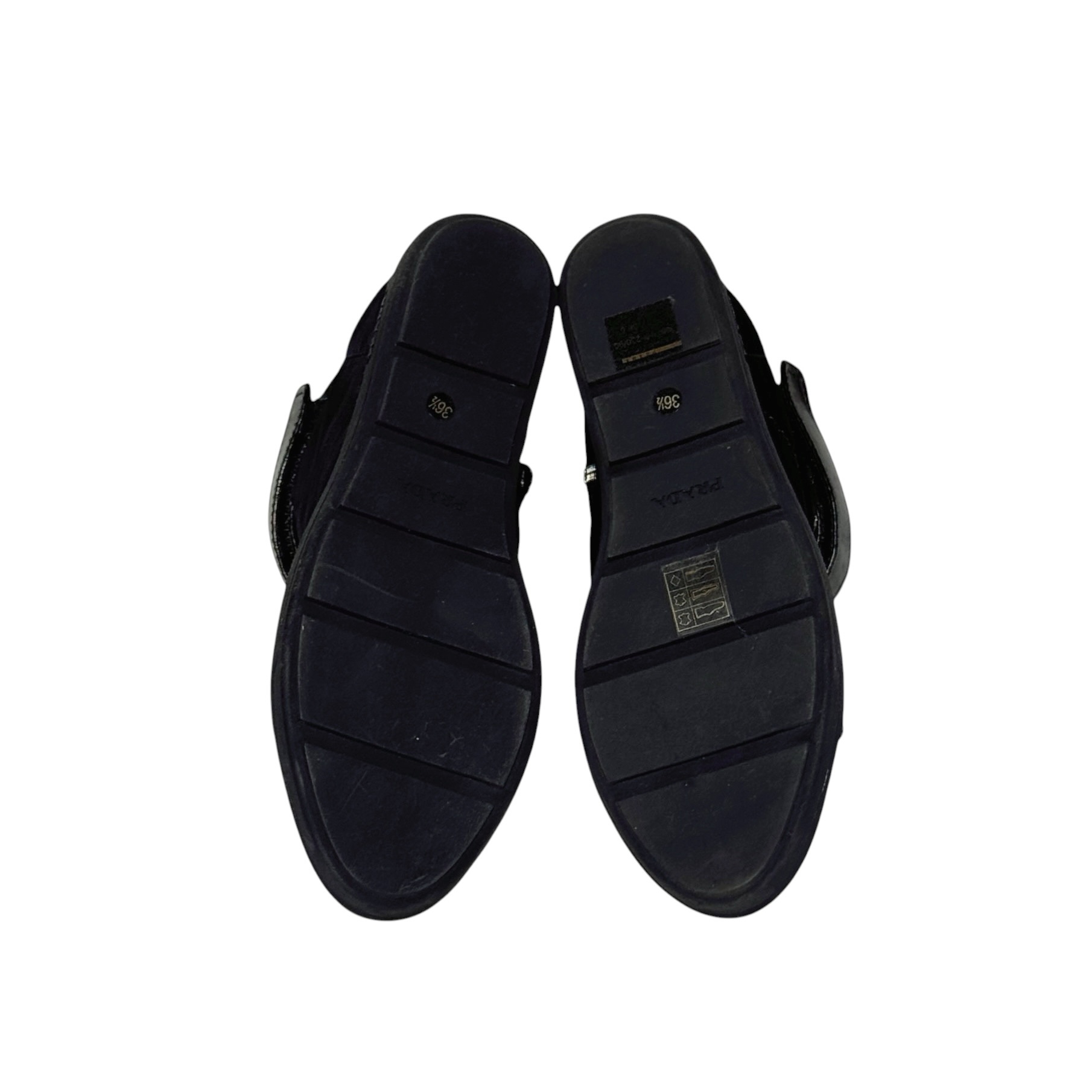Prada High Top Wedge Sneaker 36.5 - Image 6