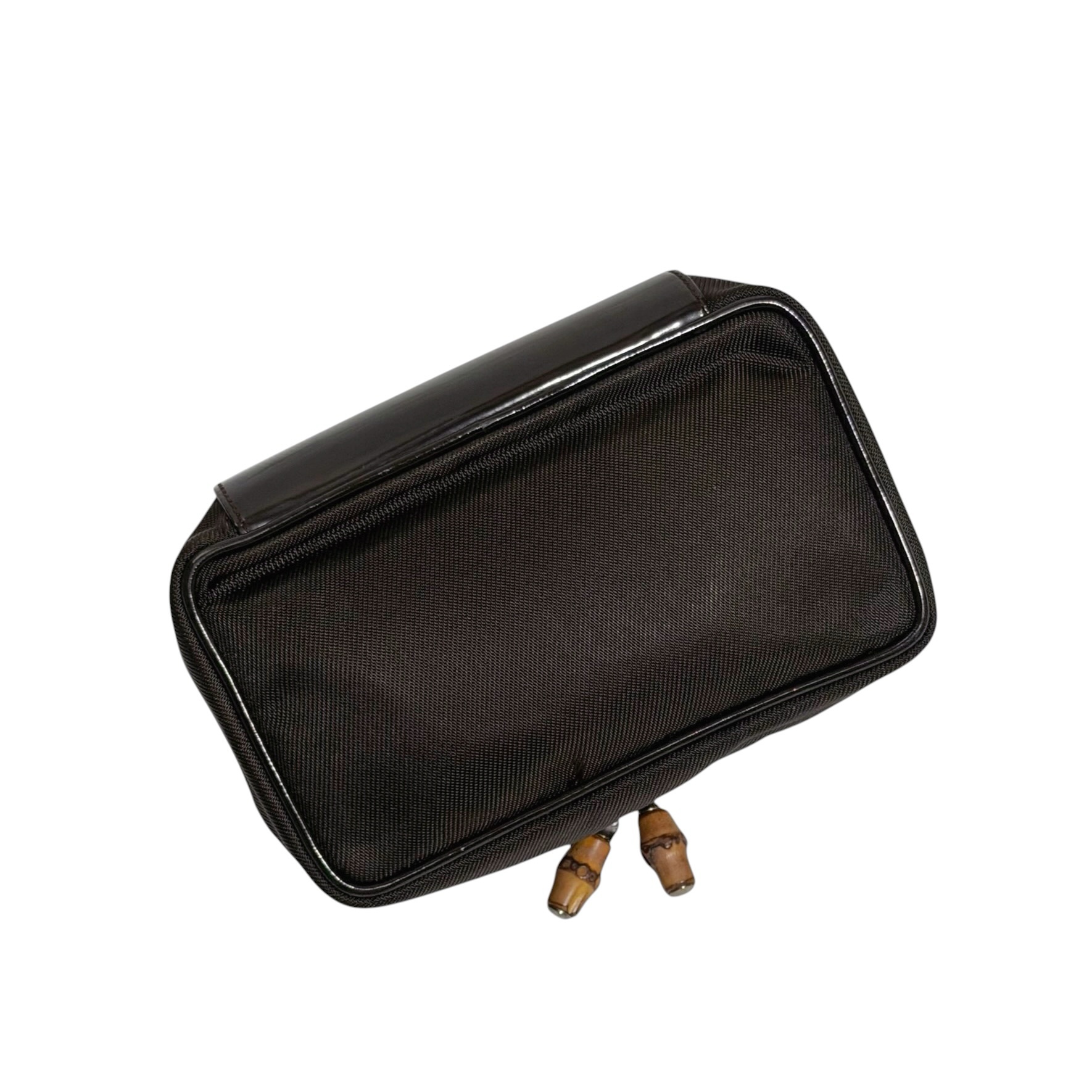 Gucci Bamboo Nylon Vanity Case - Image 6