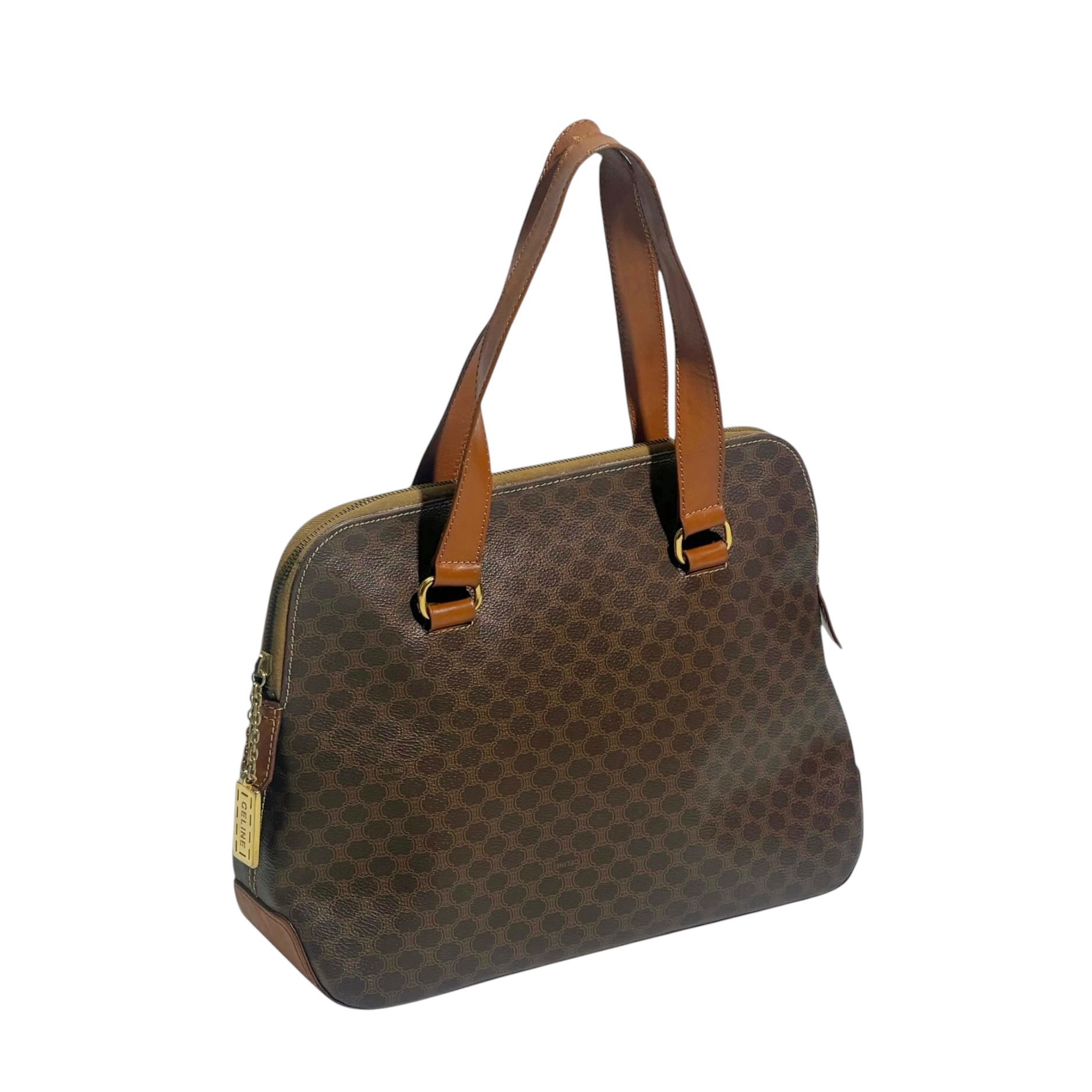 Celine Leather Strap Handbag - Image 3