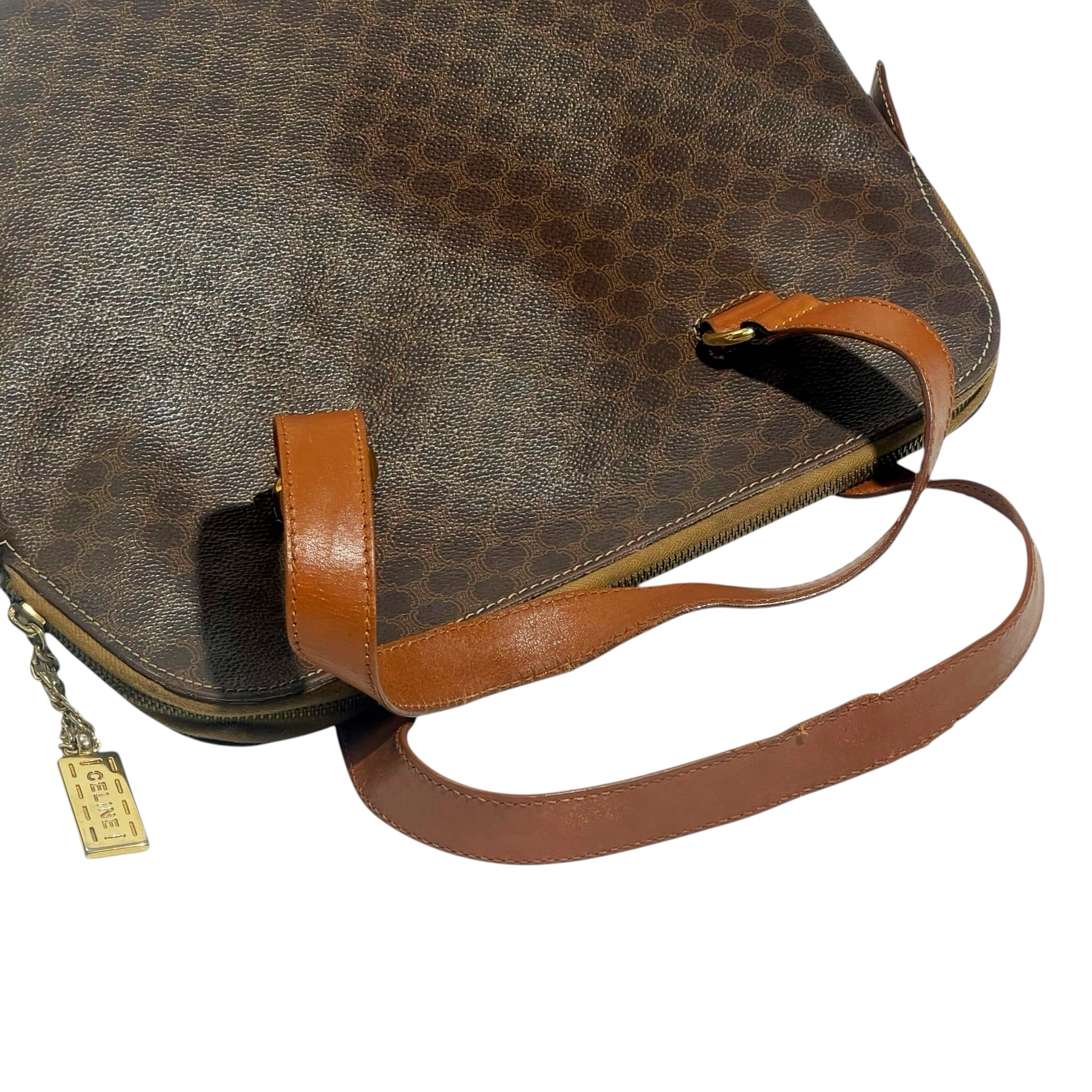 Celine Leather Strap Handbag - Image 7