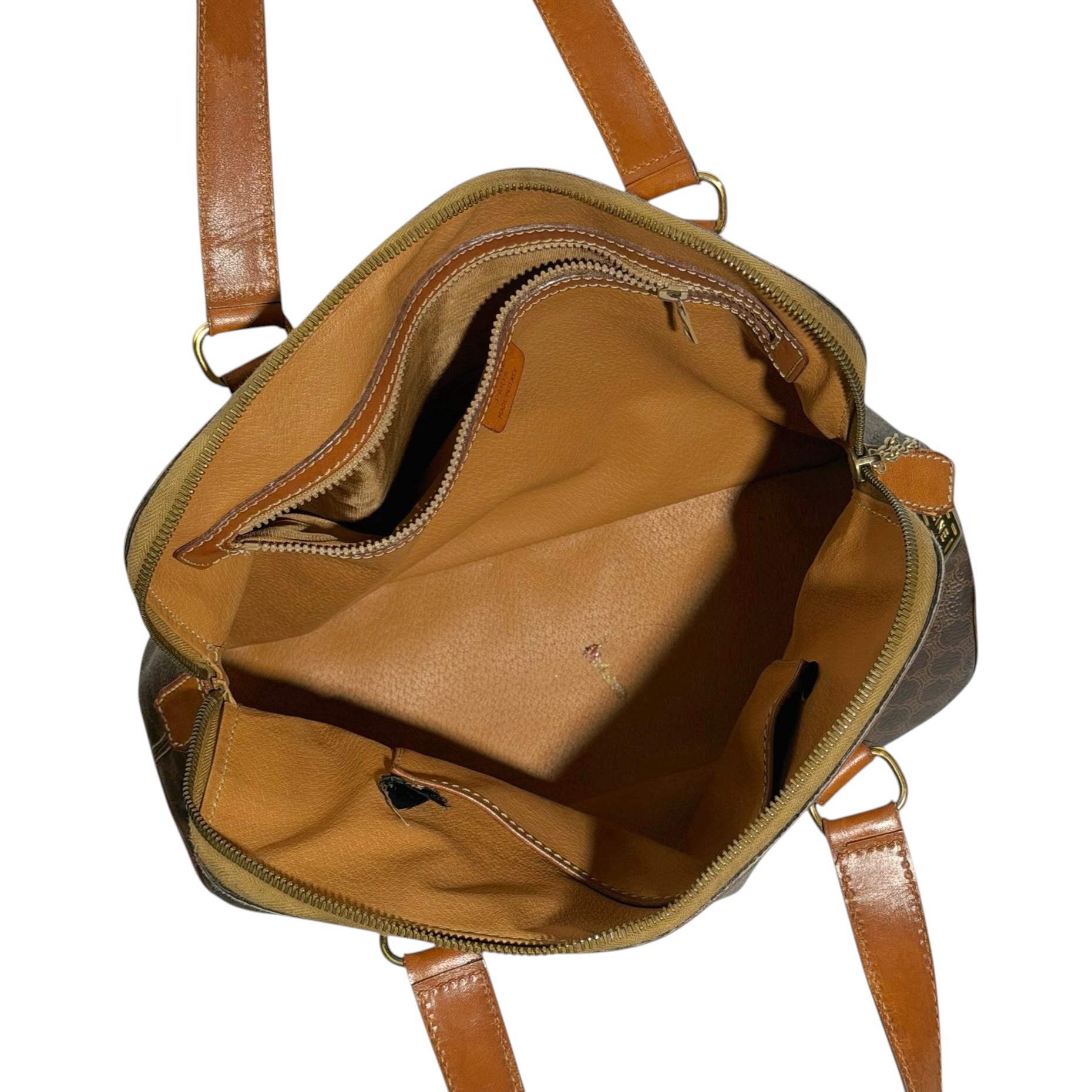 Celine Leather Strap Handbag - Image 9