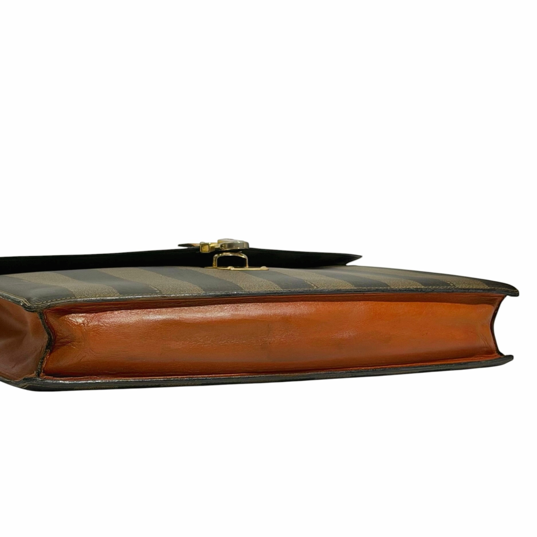 Fendi Pequin Briefcase Bag - Image 6