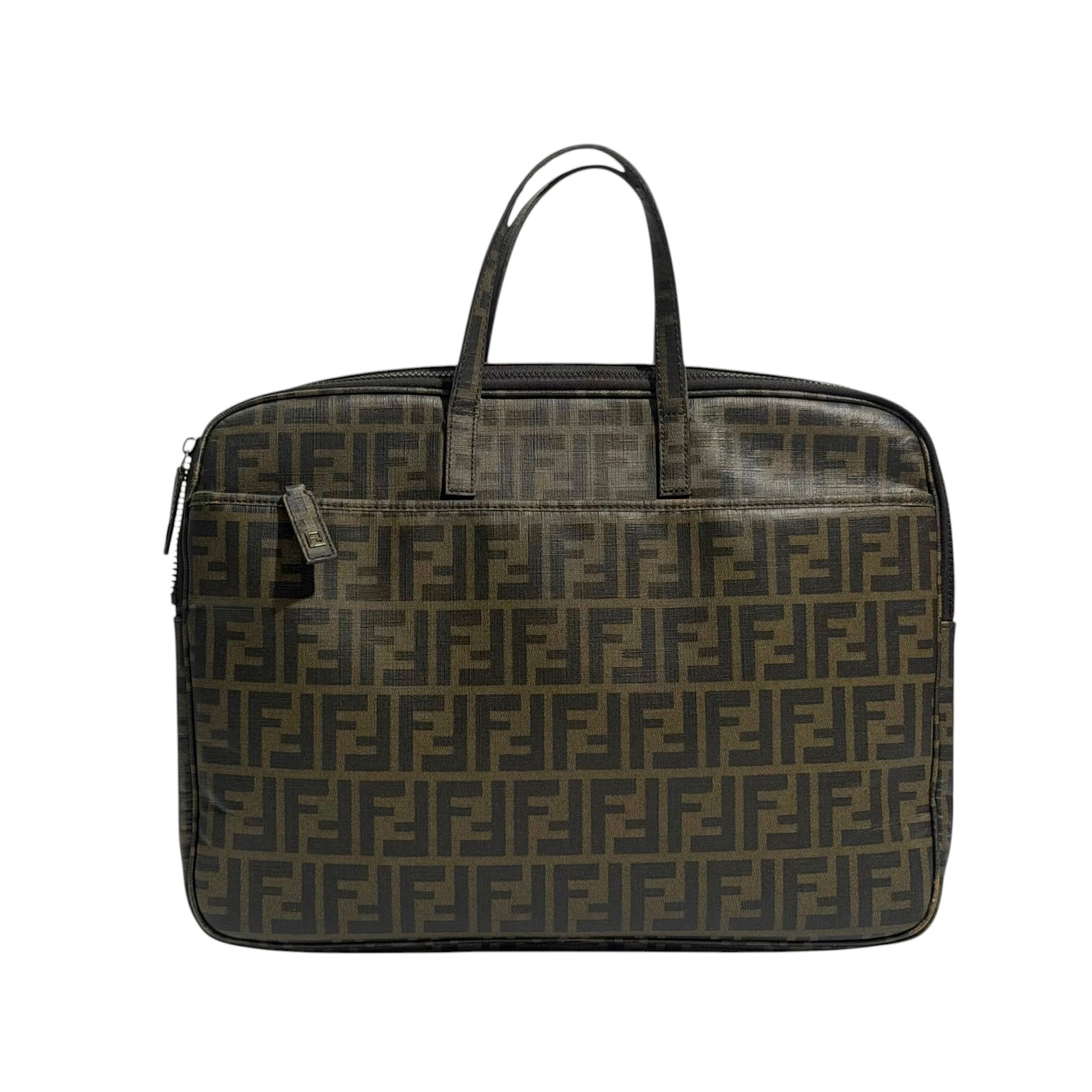 Fendi Tobacco Sac Business Laptop Bag
