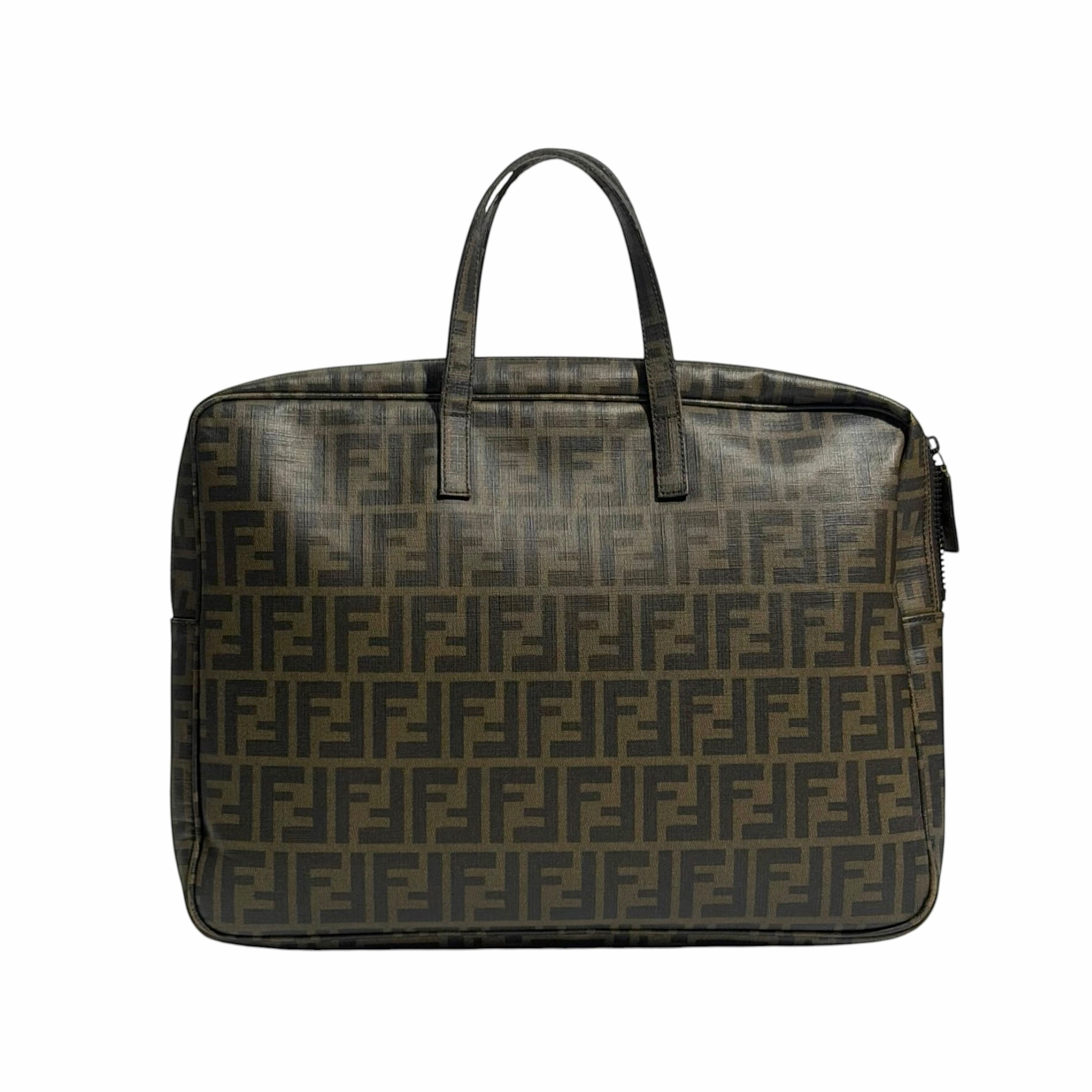 Fendi Tobacco Sac Business Laptop Bag - Image 2