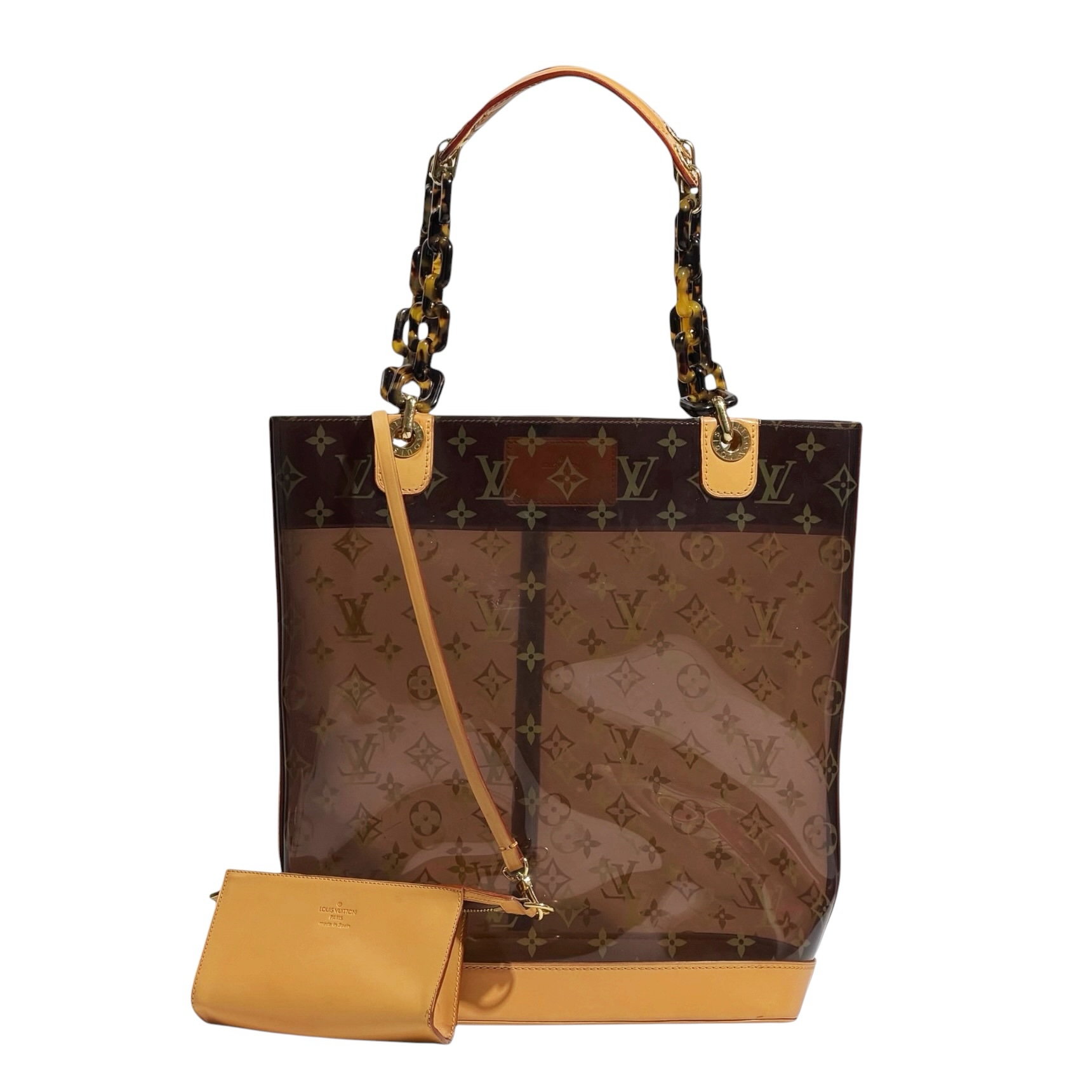 Louis Vuitton Limited Edition Vinyl Cabas Sac Ambre MM 2003