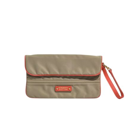 Burberry Nylon Wristlet Pochette