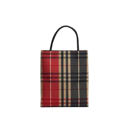 Burberry Nova Check Mini Tote Bag