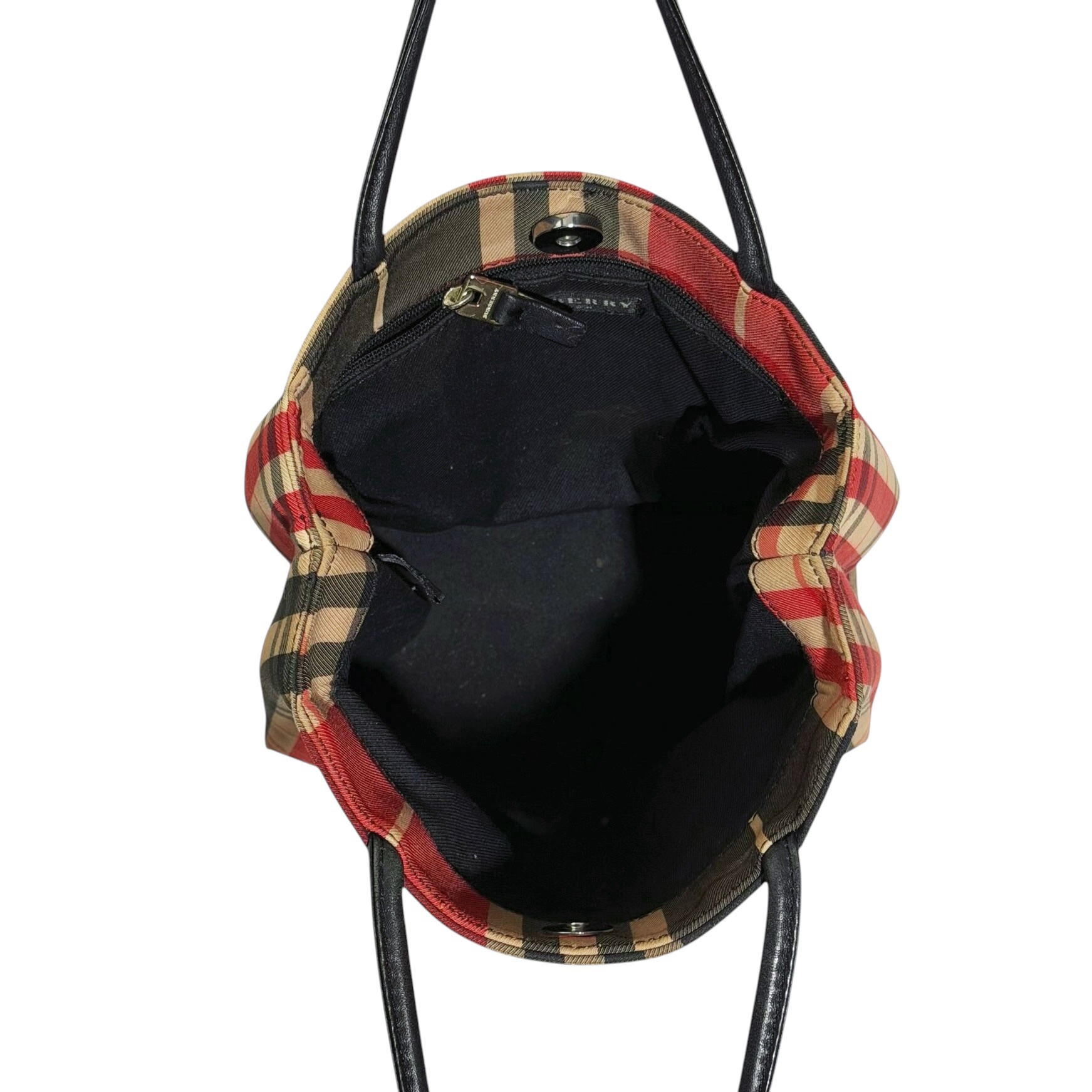 Burberry Nova Check Mini Tote Bag - Image 8