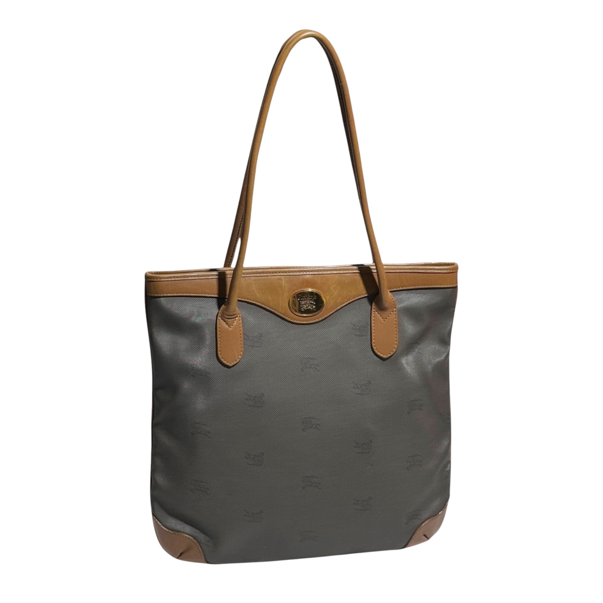 Burberry Leather Strap Tote Bag - Image 3