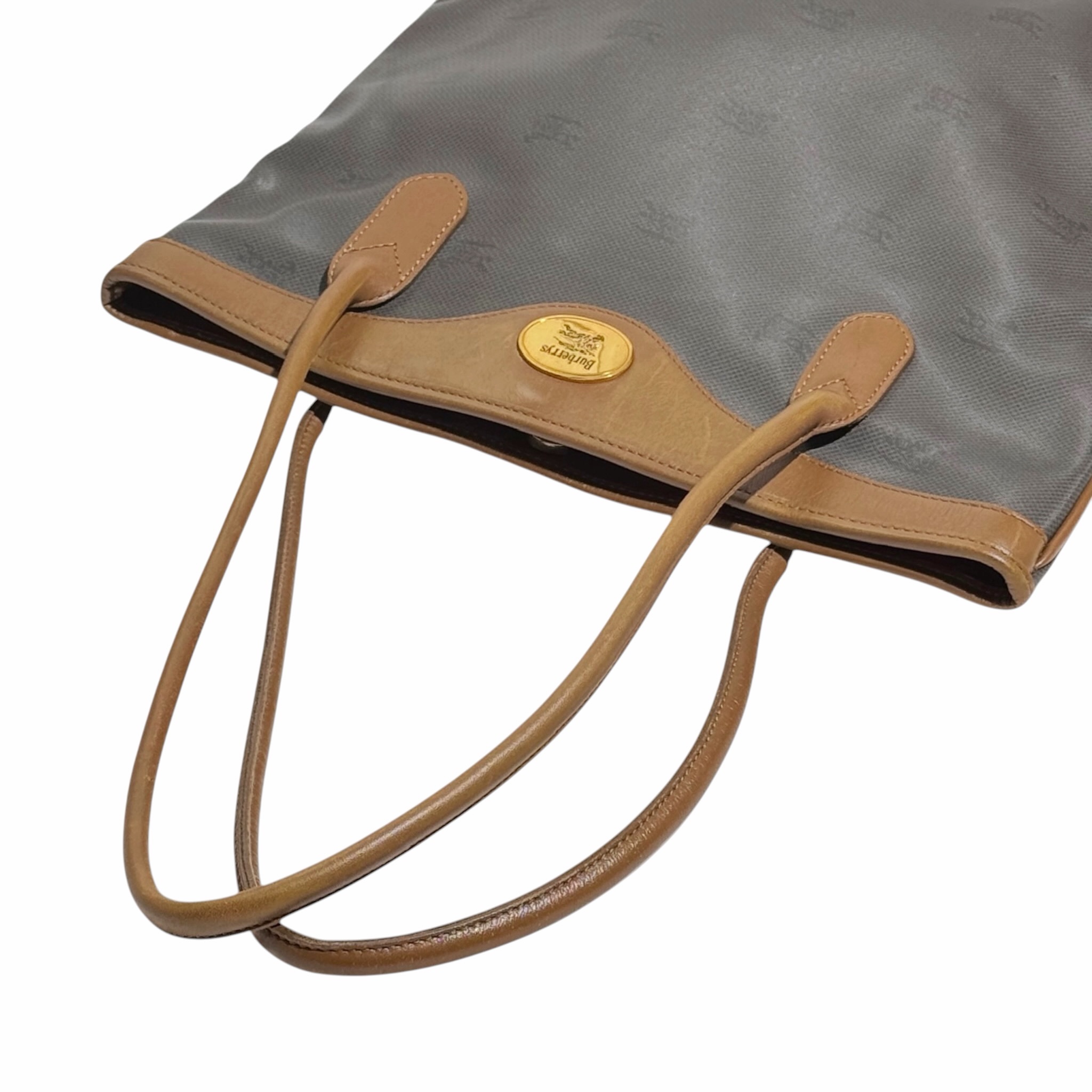 Burberry Leather Strap Tote Bag - Image 6