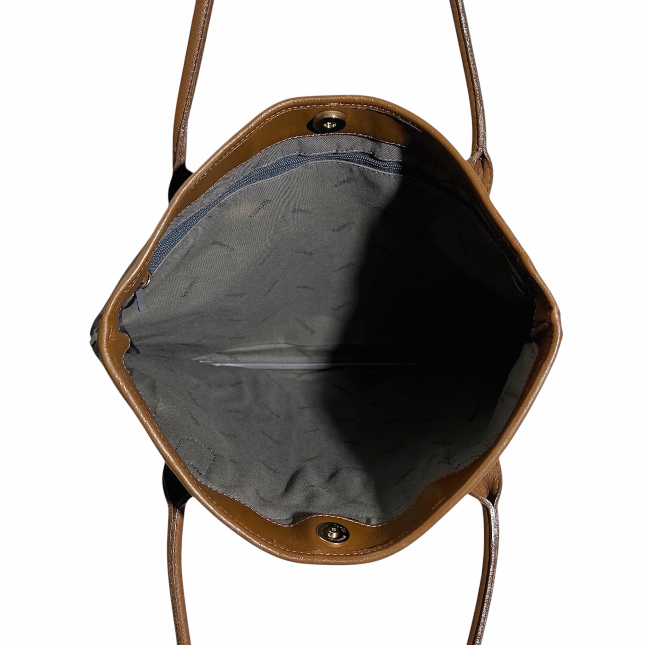 Burberry Leather Strap Tote Bag - Image 9