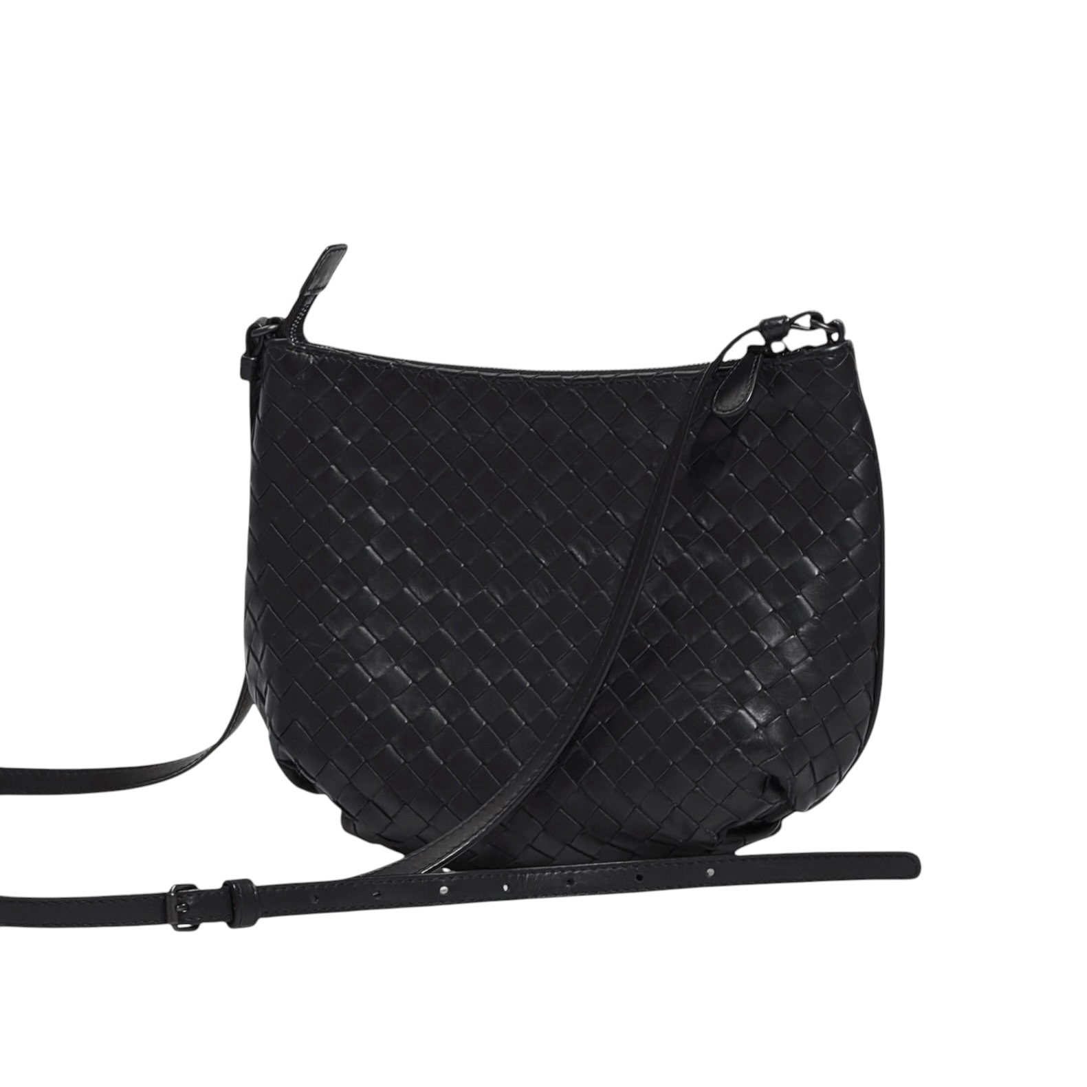 Bottega Veneta Intrecciato Nappa Leather Crossbody Bag - Image 8