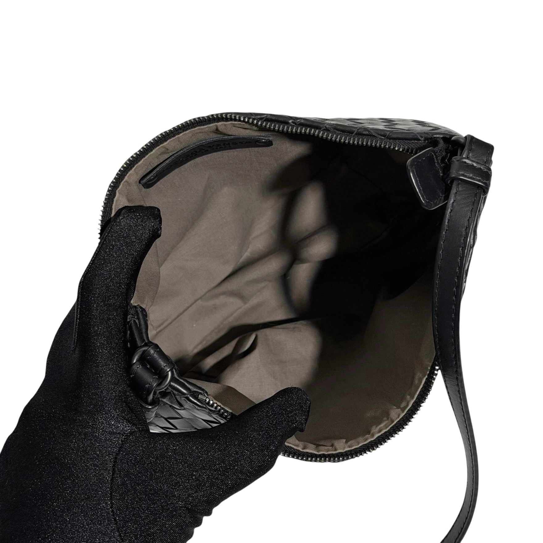 Bottega Veneta Intrecciato Nappa Leather Crossbody Bag - Image 9