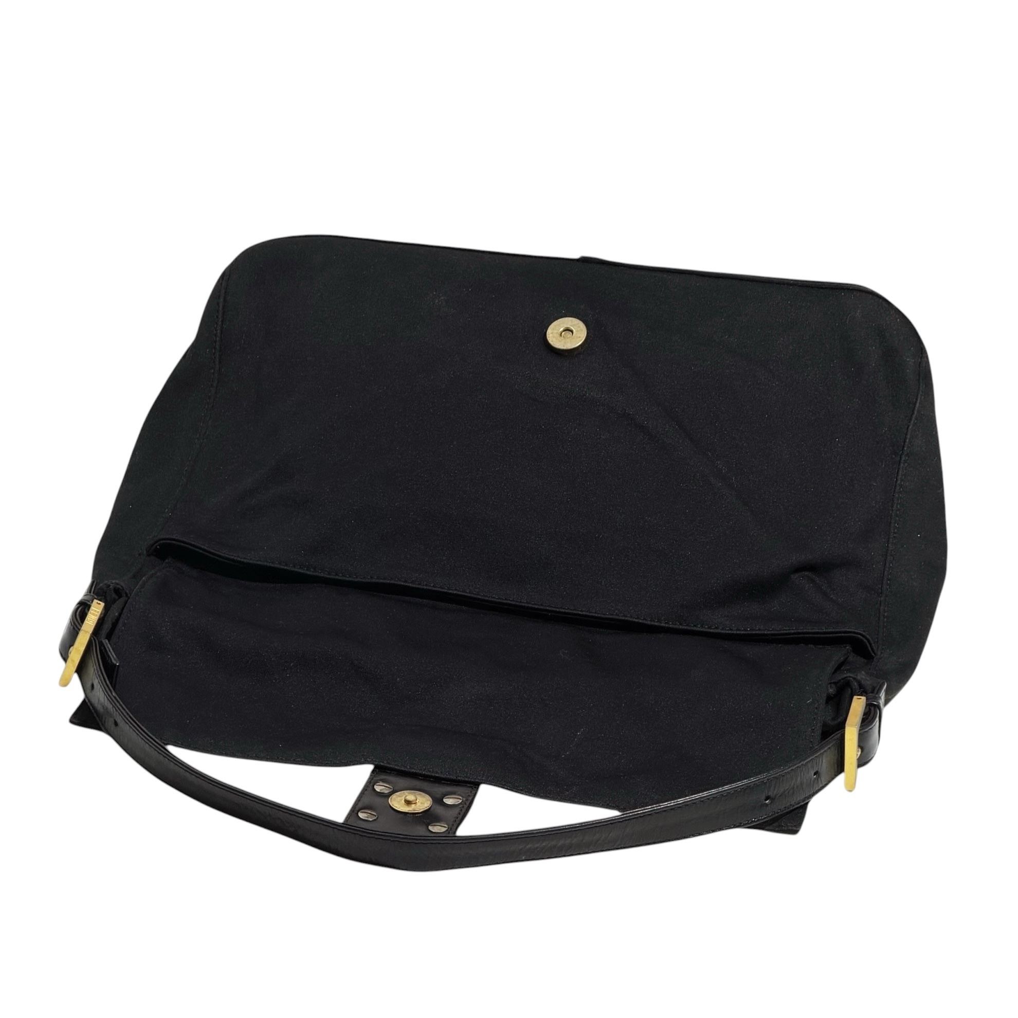 Fendi Wool Mama Baguette Bag - Image 8