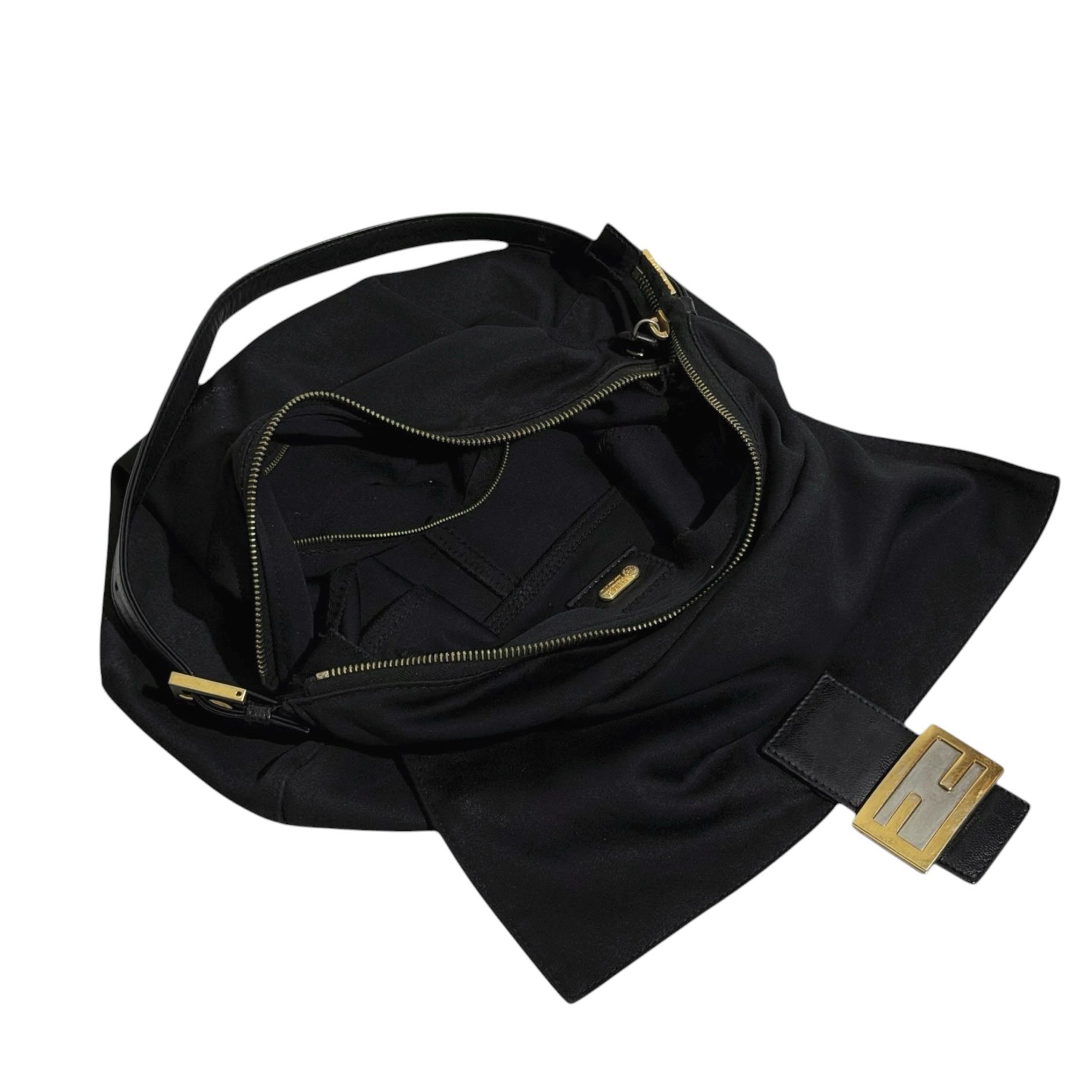Fendi Wool Mama Baguette Bag - Image 9