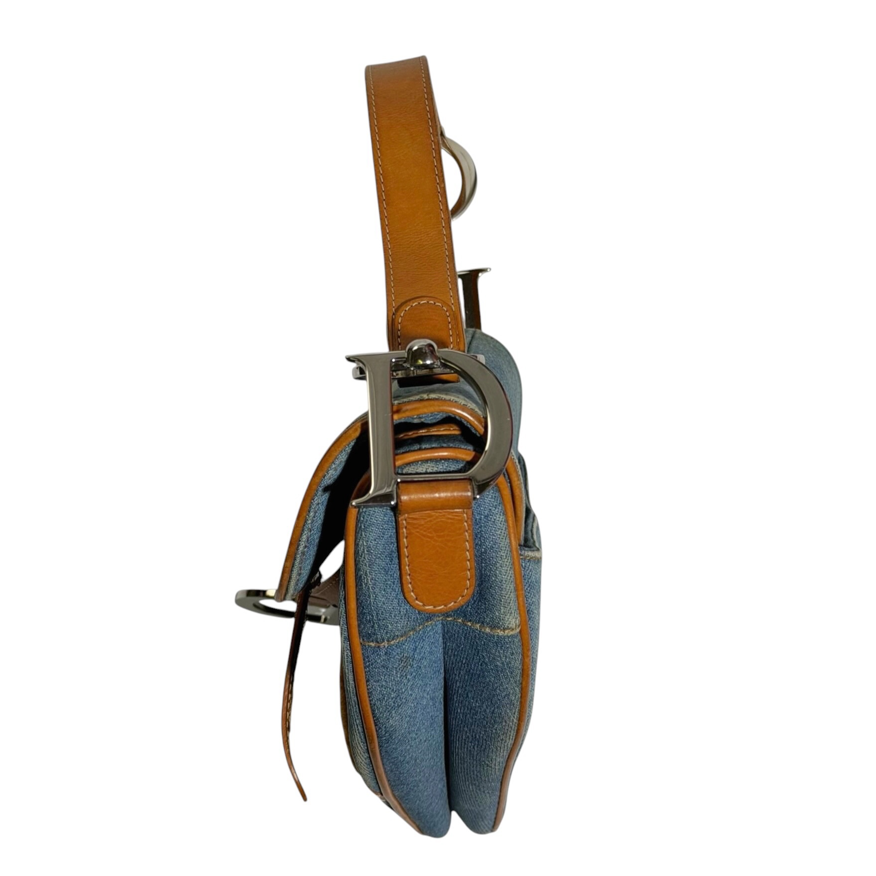 Dior Embroidered Saddle Bag 2005 - Image 4