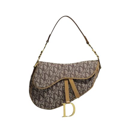Dior Trotter Obligue Saddle Bag 1999