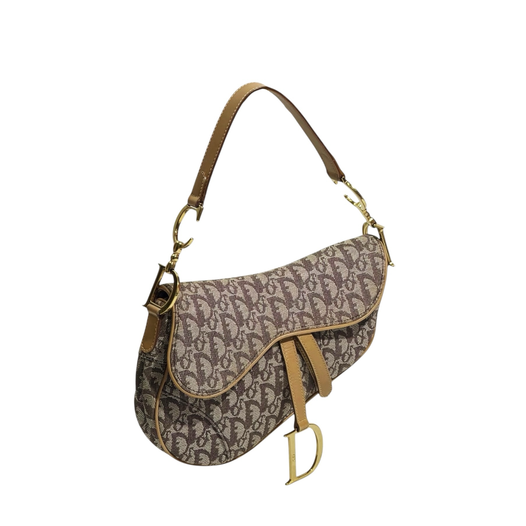 Dior Trotter Obligue Saddle Bag 1999 - Image 3