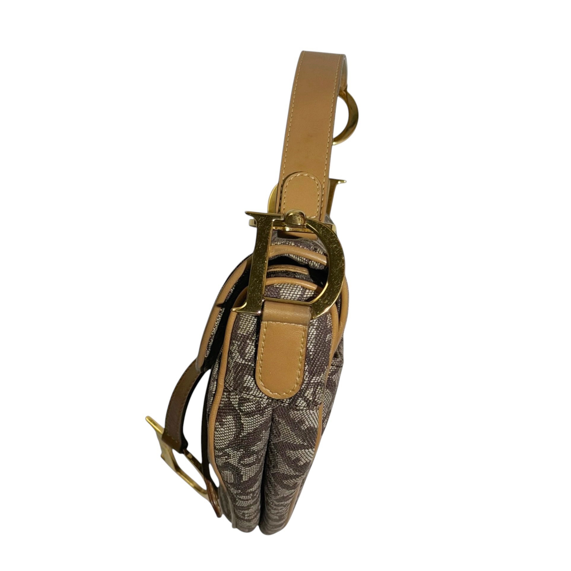 Dior Trotter Obligue Saddle Bag 1999 - Image 4