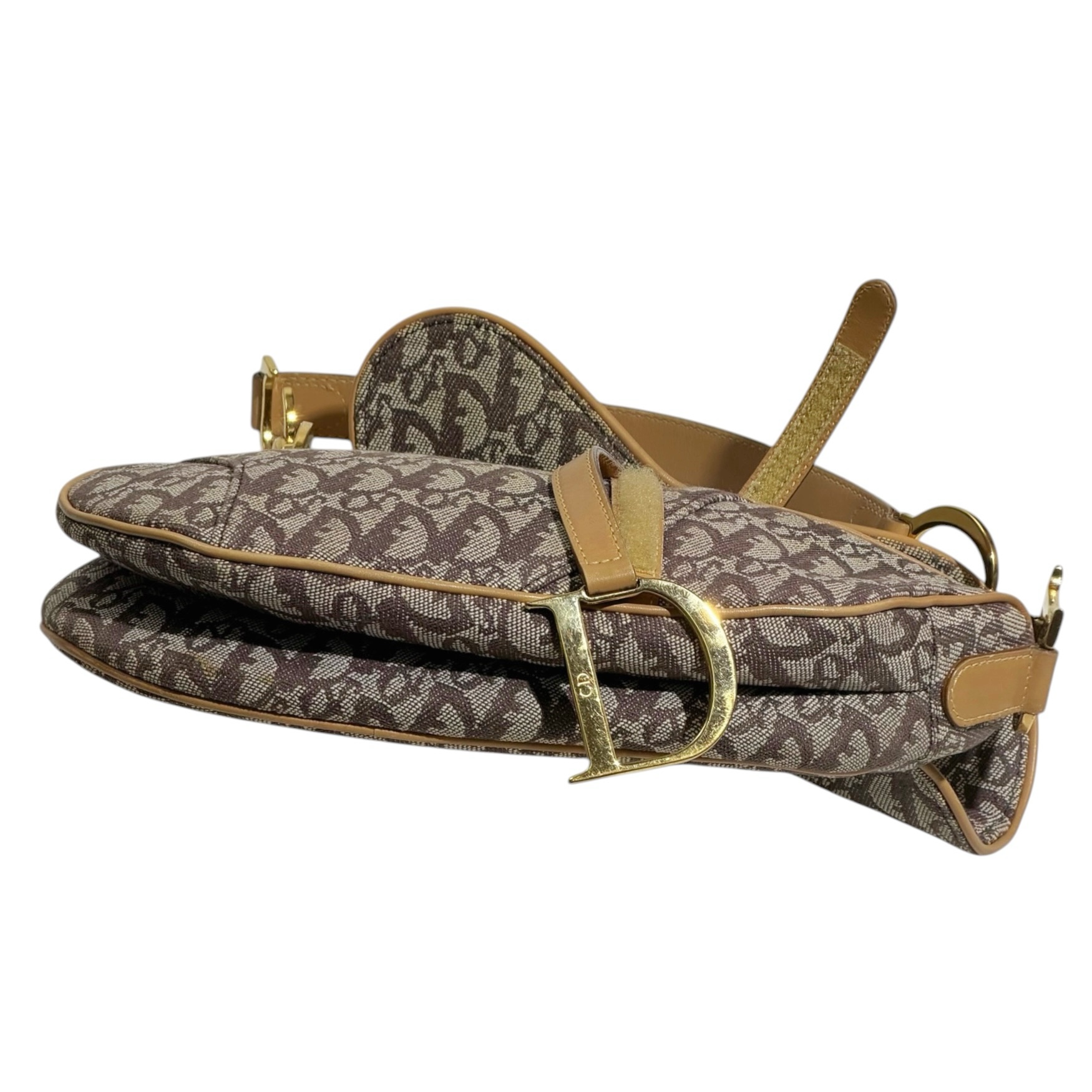 Dior Trotter Obligue Saddle Bag 1999 - Image 6