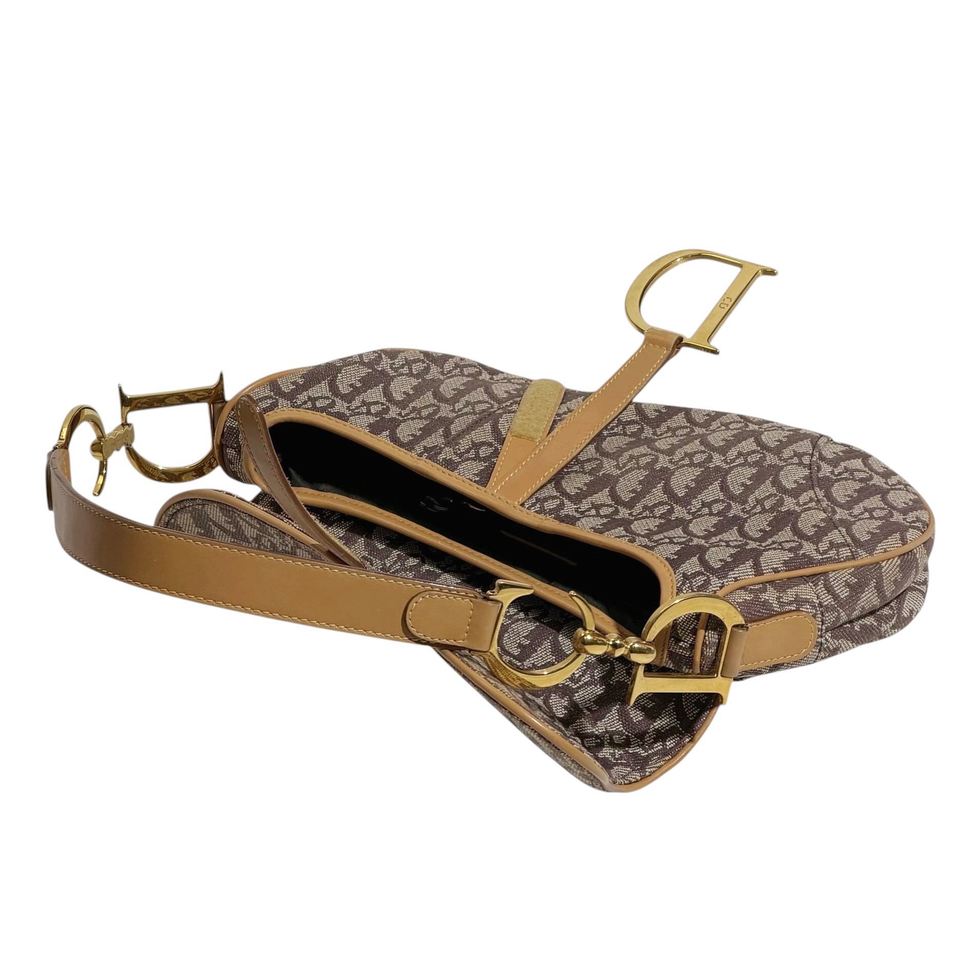 Dior Trotter Obligue Saddle Bag 1999 - Image 8