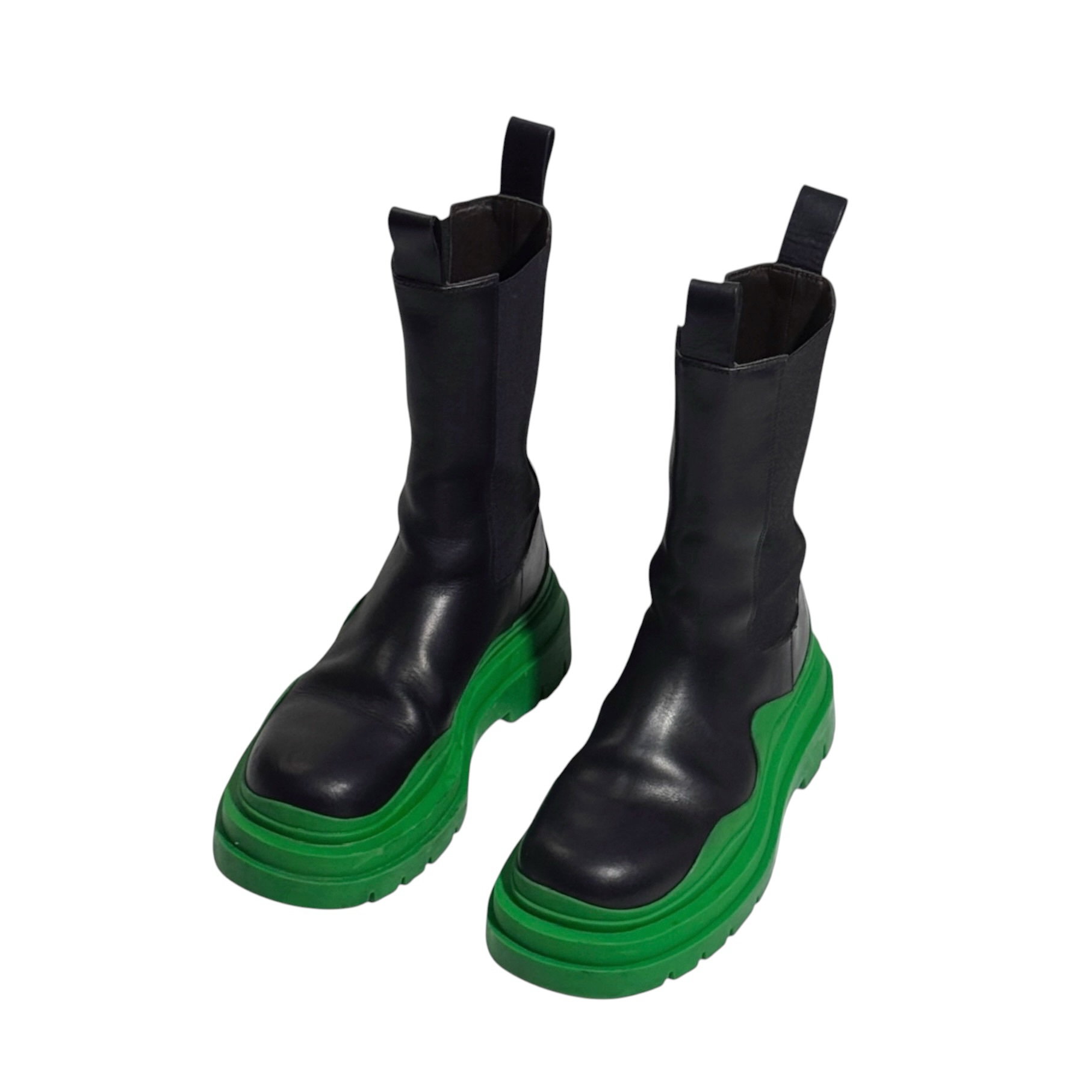 Bottega Veneta Tire Chelsea Boots 38 - Image 2