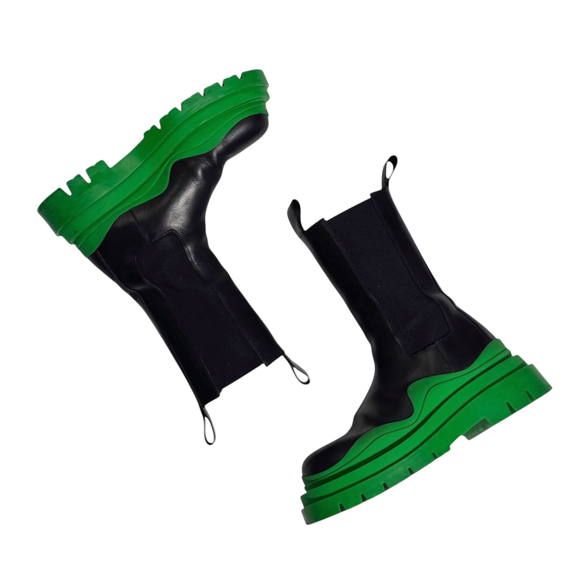 Bottega Veneta Tire Chelsea Boots 38 - Image 3