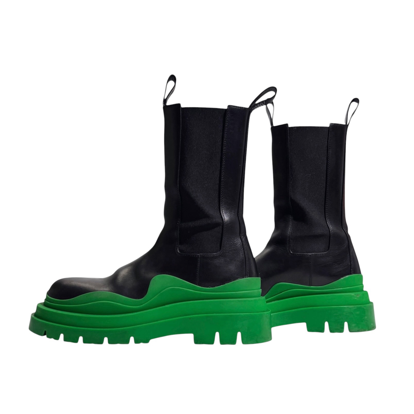 Bottega Veneta Tire Chelsea Boots 38 - Image 4