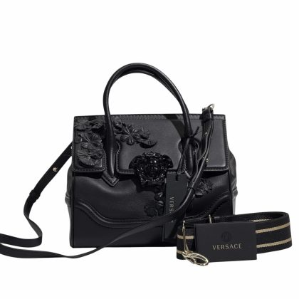 Versace Palazzo Empire Medusa Leather Two Way Bag